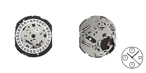 Movimento Seiko YM85(3) - Crono