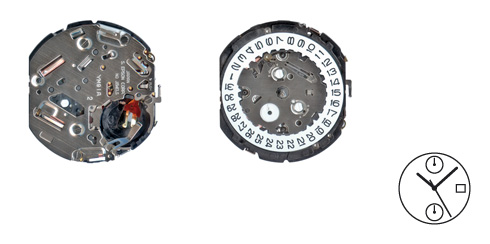 Movimento Seiko YM91(3) - Crono