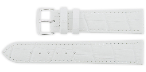 Bracelete pele sintética – Branco Reacel