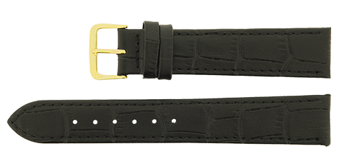 Bracelete pele sintética – Preto Reacel