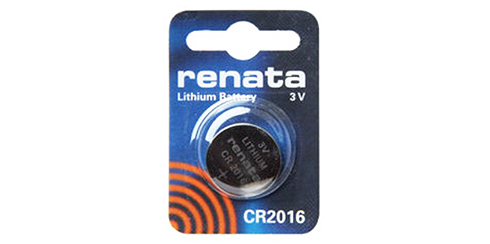 Pilha Renata CR2016 - 3V Botão lítio - Blister de 1
