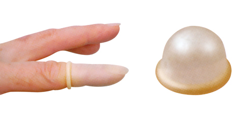 Dedeira latex proteção de dedos e peças - Grande - 100 un.