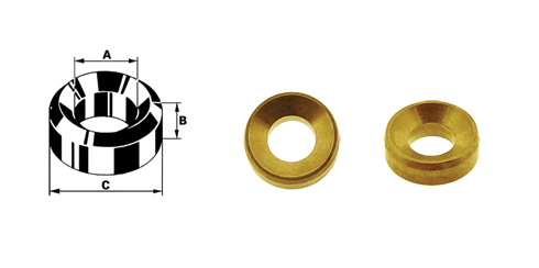 Buchas em bronze Bergeon - várias medidas