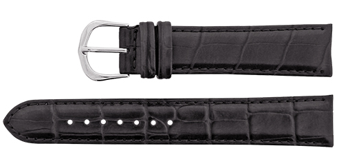Bracelete pele sintética – Preto Reacel