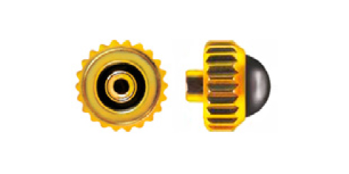 Coroas etanche plaquet com ónix rosca 0.80 mm - várias medidas