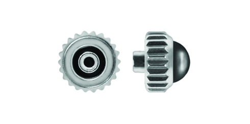 Coroas etanche cromo c. curto com ónix 0.90 mm - várias medidas