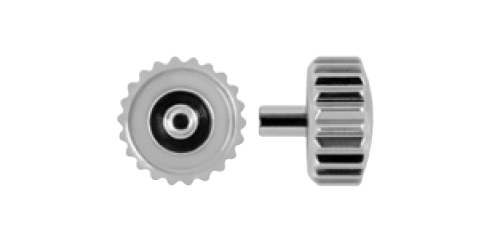 Coroas etanche cromo c. longo rosca 0.90 mm - várias medidas