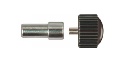 Coroas aço anodizado com rosca e tubo - 0.90 mm - várias medidas