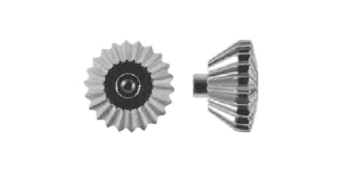 Coroas Lepine Luis XV cromo - 0.90 mm - várias medidas
