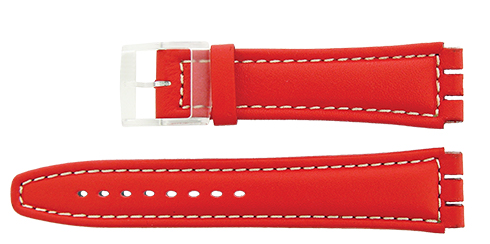 Bracelete Calfe - Vermelho - 23x19 mm - Irony Chrono Reacel