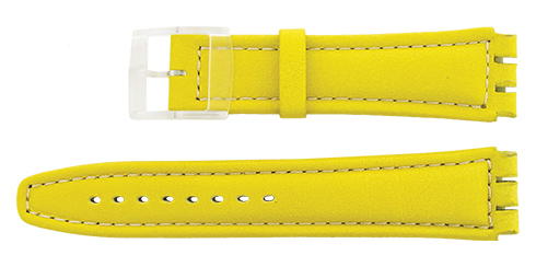 Bracelete Calfe - Amarelo - 23x19 mm - Irony Chrono Reacel