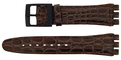 Bracelete Calfe - Castanho - 22x19 mm - Irony Chrono Reacel