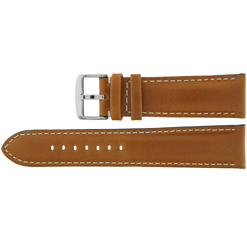 Bracelete Calfe - Castanho claro - Reacel Arte Manual