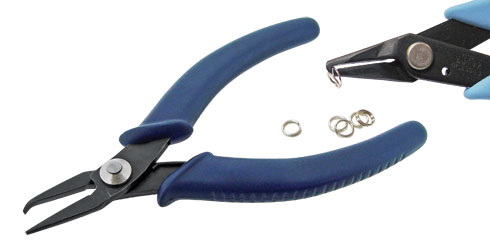 Alicate para abrir argolas de mola - 140 mm