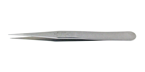 Pinça Dumont nº 1 - 120 mm - aço inox