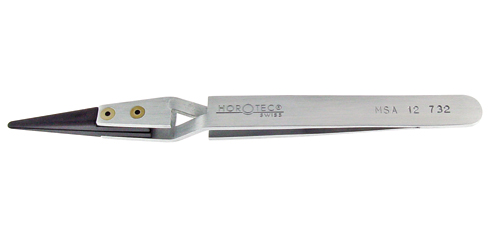 Pinça Horotec em alumínio - 125 mm - fibra de carbono