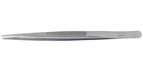 Pinça Horotec M14 com pontas médias e serrilha - 140 mm - inox