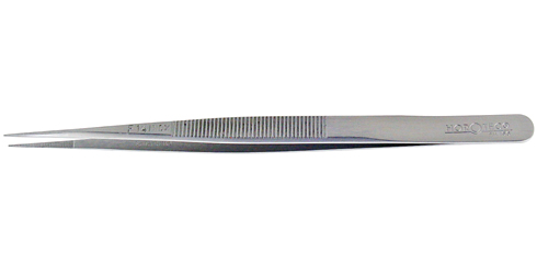 Pinça Horotec F14 com pontas finas e serrilha - 140 mm - inox