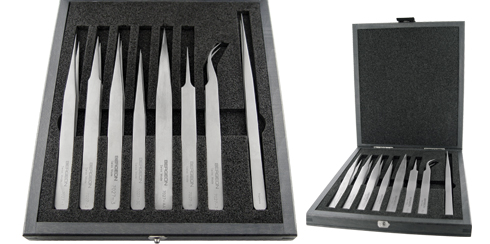Conjunto de 8 pinças Bergeon