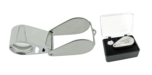 Lupa para brilhantes - 20X - LED