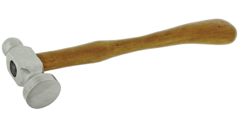 Martelo de bola para ourives - 255 x 65 mm - 25 mm