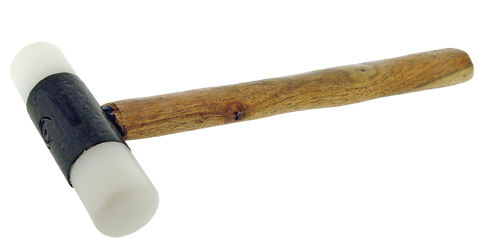 Martelo para ourives - 250 x 95 mm - D: 25 mm - Fibra 1