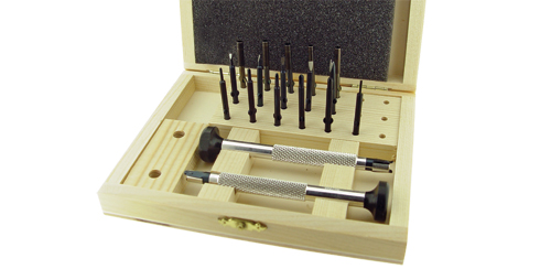 Conjunto de desandadores para óptica - Caixa madeira