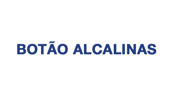 Botão Alcalinas